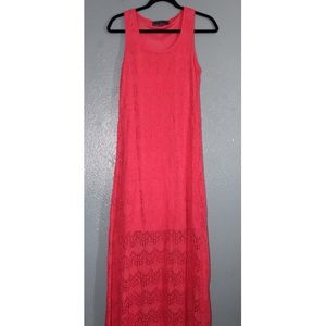 Coral Maxi Dress